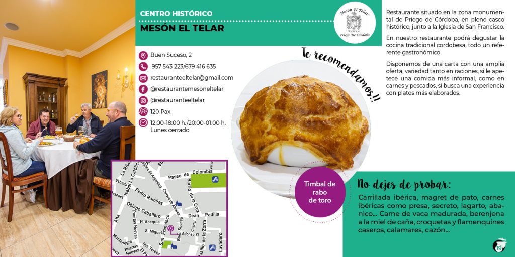 Restaurante Mes&oacute;n El Telar