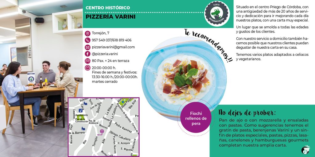Restaurante Pizzer&iacute;a Varini