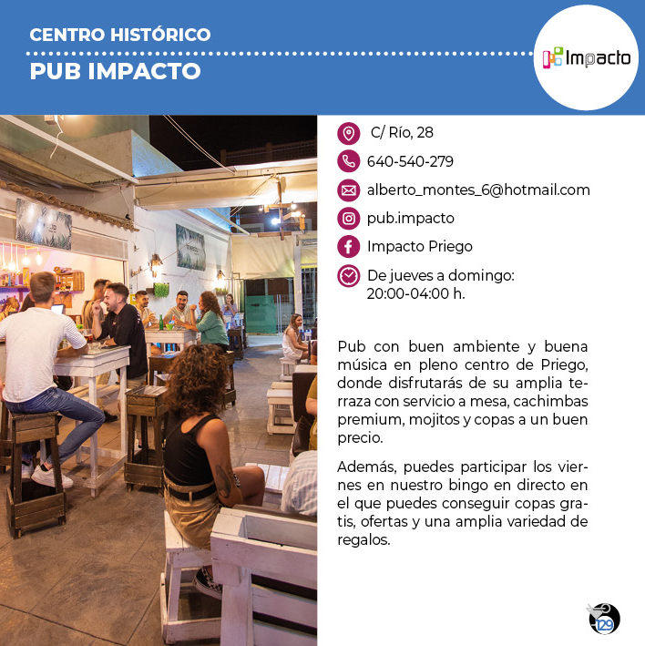 Pub Impacto y Terraza Cubierta