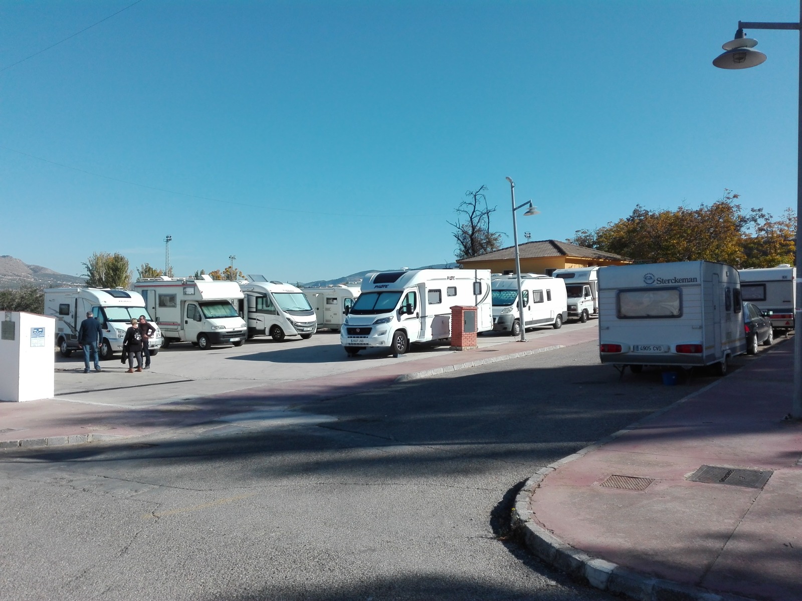 &Aacute;rea de auto-caravanas Priego de C&oacute;rdoba