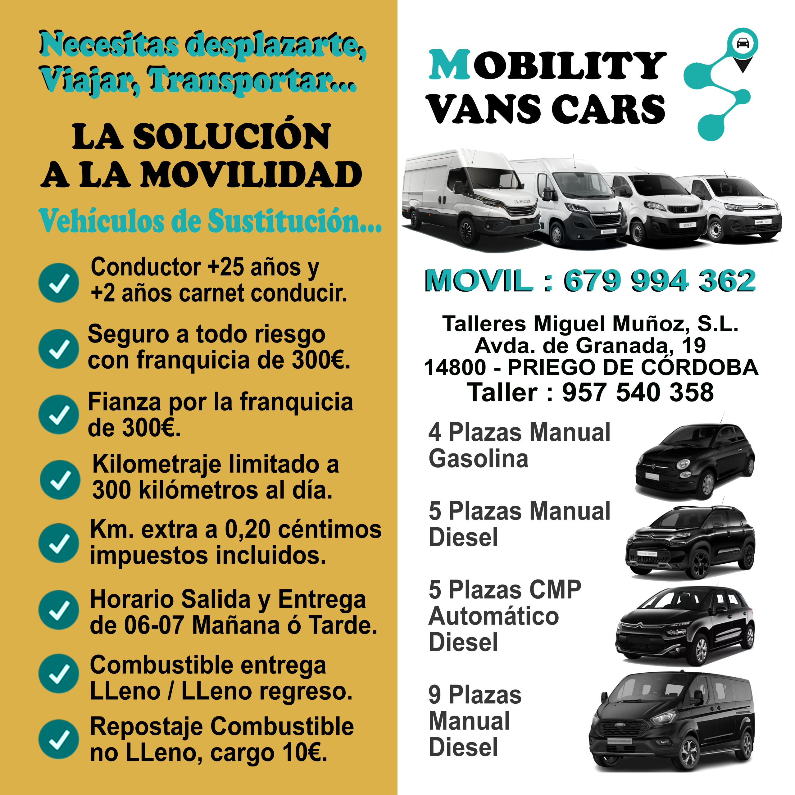Mobility Vans Cars