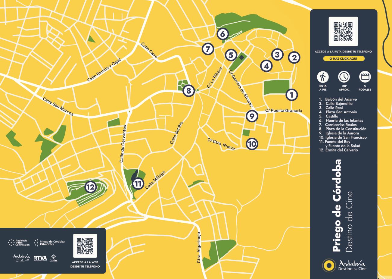 Priego es de cine. Ruta de la Saeta del Ruiseñor