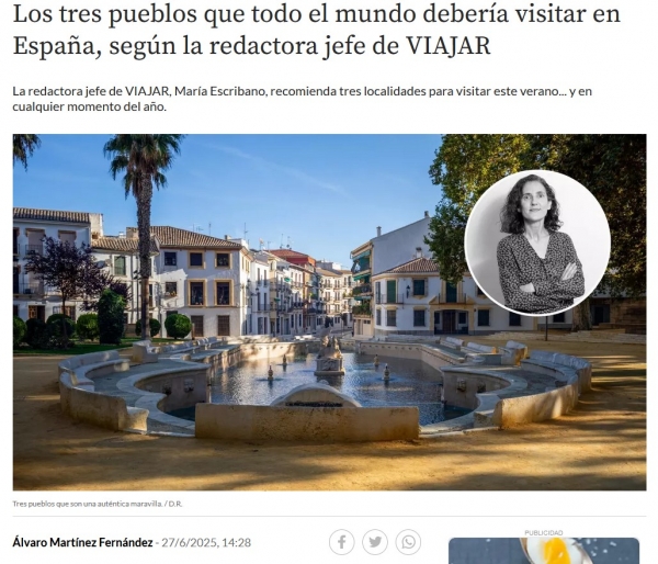 Los tres pueblos que todo el mundo deber&iacute;a visitar en Espa&ntilde;a, seg&uacute;n la redactora jefe de VIAJAR