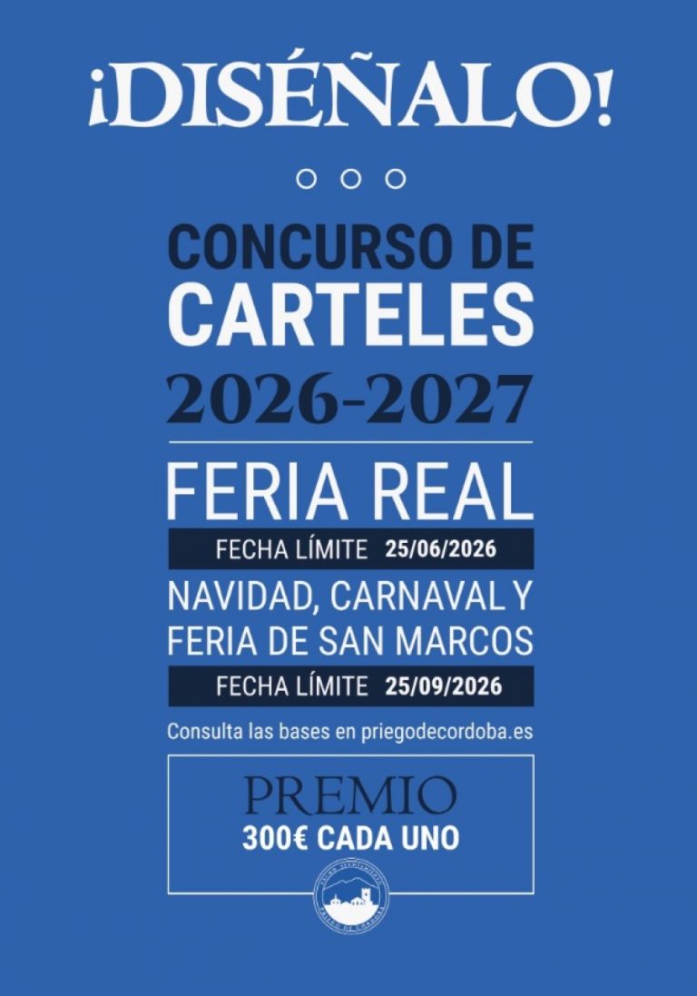 Concurso bases de carteles 2026 &ndash; 2027
